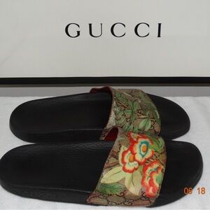 AUTHENTIC Gucci slides size 8 (Italy) (us 9) women’s